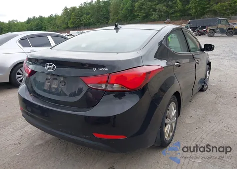 2014 Hyundai Elantra Se из США, поврежденный, VIN 5NPDH4AE6EH545965